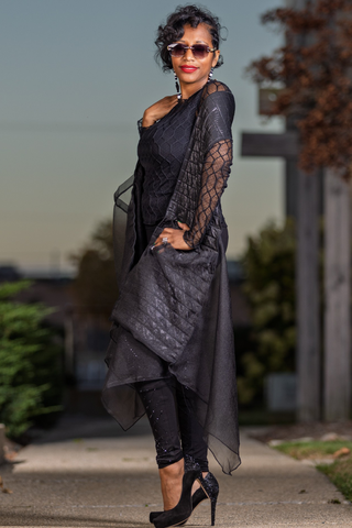 Mysterious Sheer Wrap