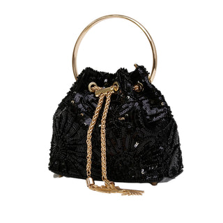Beaded Bloom Bucket Bag ✨