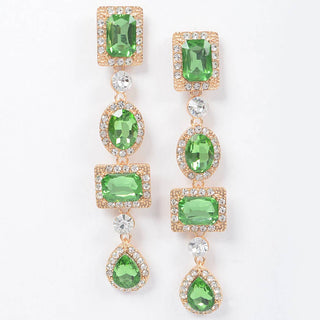 Multi Shape Stone Earring