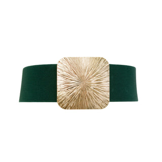 Golden Square Statement Belt