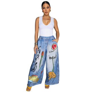 🌼 Golden Stroll Wide Leg Pant