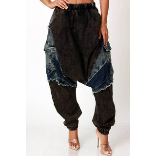 Street Luxe Splice Jogger