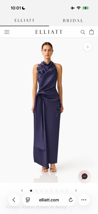 Florea Halter Gown by Elliatt