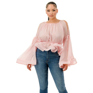 🤍 Bella Breeze Blouse