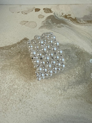 Pearl Bling Wrap Cuff ✨