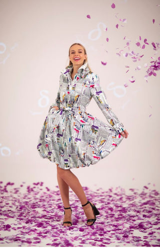 Samuel Dong's Printed Bubble Coat (Multiple Prints)
