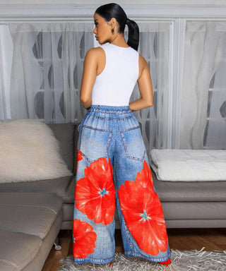 🌼 Golden Stroll Wide Leg Pant