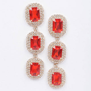 Rhinestone Dangle Earring