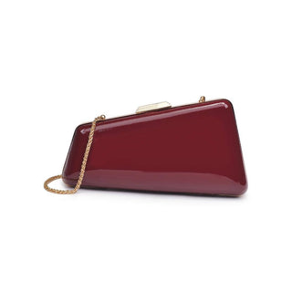 Patent Asymmetrical Evening Bag