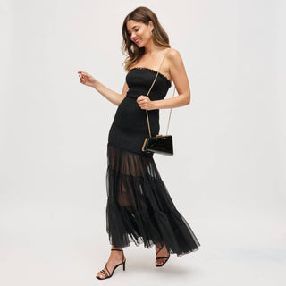 Patent Asymmetrical Evening Bag