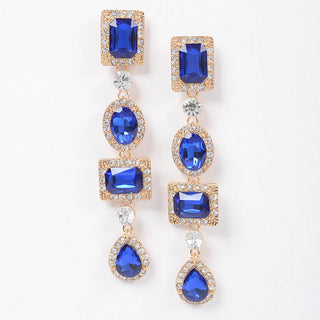 Multi Shape Stone Earring