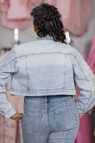 Pearl Garden Denim Jacket