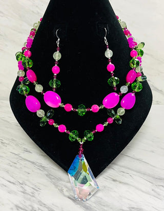 💎 Prism Paradise Statement Necklace