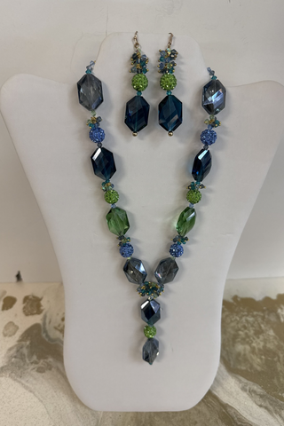 Sea Glass Jewel Set