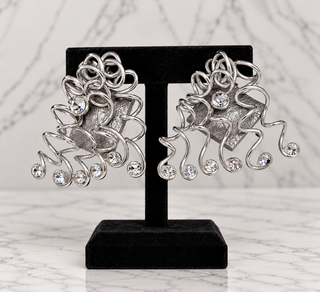 Artfully Twisted Statement Earrings