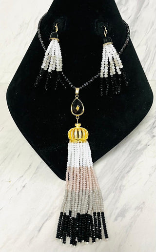 Tassels of Luxury Necklace Set