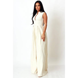 Champagne Ease Jumpsuit 🤍✨