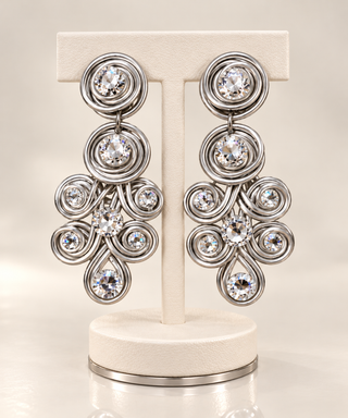Sculpted in Sparkle Earrings