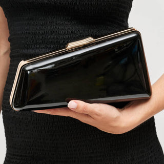 Patent Asymmetrical Evening Bag