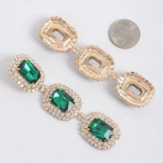 Rhinestone Dangle Earring