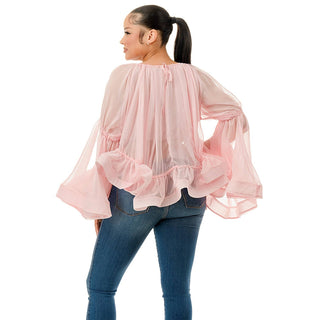 🤍 Bella Breeze Blouse