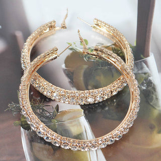 ✨ Diamond Dust Hoop Earrings