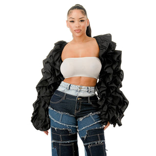 🤍 Runway Whimsical Bolero