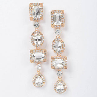 Multi Shape Stone Earring