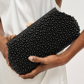 Glow Pearl Clutch Evening Bag (3 Color Descriptions)
