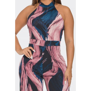 Ink & Rose Halter Jumpsuit