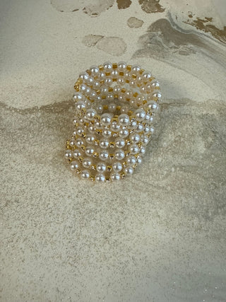 Pearl Bling Wrap Cuff ✨
