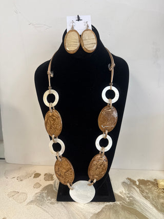 Cocoa Cream Link Set