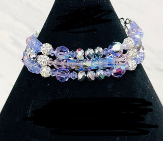 Lilac Luxe Waterfall Bracelet 💜