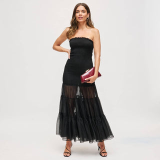 Patent Asymmetrical Evening Bag