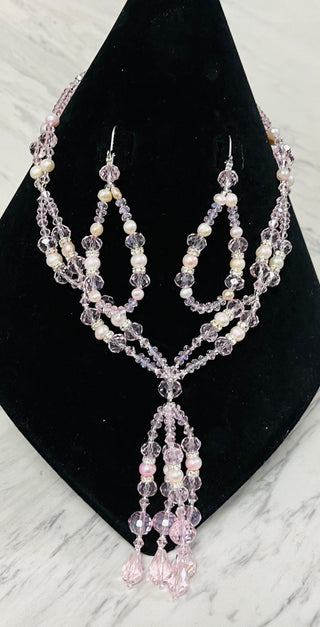 Drip Pearl Necklace Set ✨(Multiple Colors)
