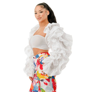 🤍 Runway Whimsical Bolero