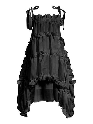 🌸 Bella Breeze Ruffle Dress 🤍