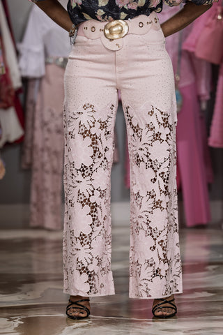 Soft Drama Lace Jean (2 Color Options)