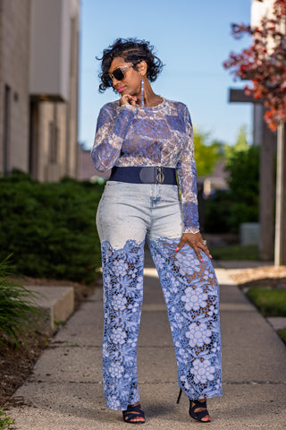 Soft Glow Lace Top