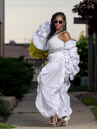 🤍 Runway Whimsical Bolero