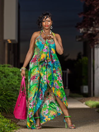 Island Muse Halter Maxi 🌺