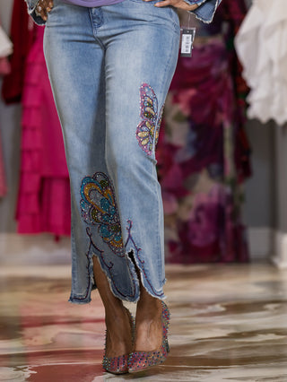 Butterfly Bling Jean