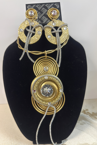 ✨ Regal Halo Drip Couture Set