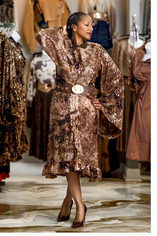 Cocoa Galaxy Coat/Dress