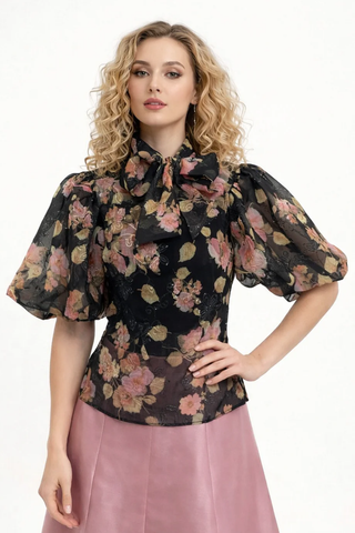 Secret Garden Puff Blouse