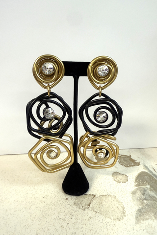 Dual Dimension Crystal Drops