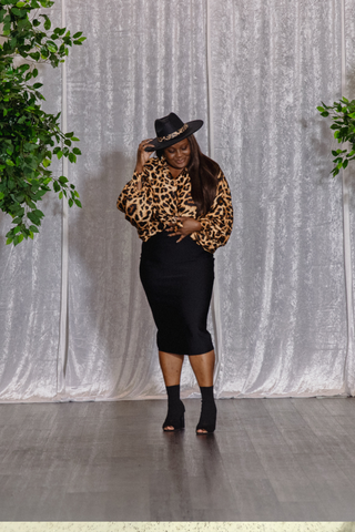 🐆 Untamed Chic Blouse 🐆