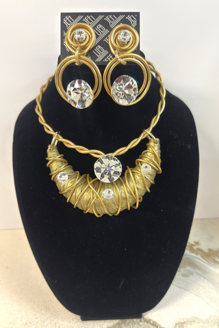 Crescent Gold Radiance Set