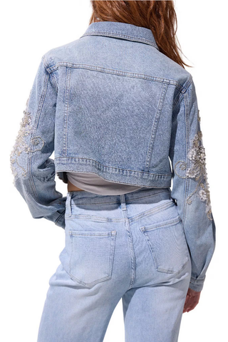 Pearl Garden Denim Jacket