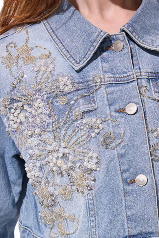 Pearl Garden Denim Jacket